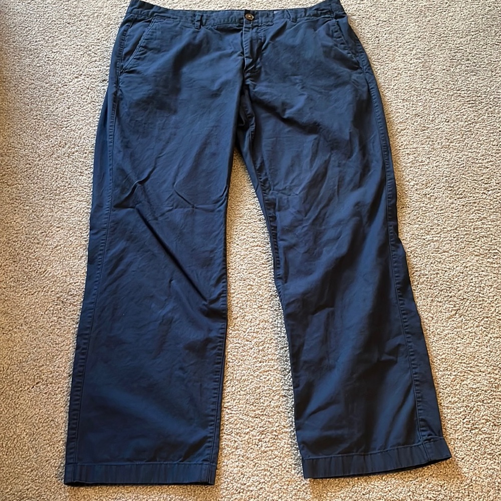 Mens bonobos navy pants, sizes 36x30
